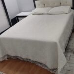 Attachment image of aynurcanseven166's review on Siena Dantelli Kapitoneli Ultrasonik Çift Kişilik Yatak Örtüsü Krem